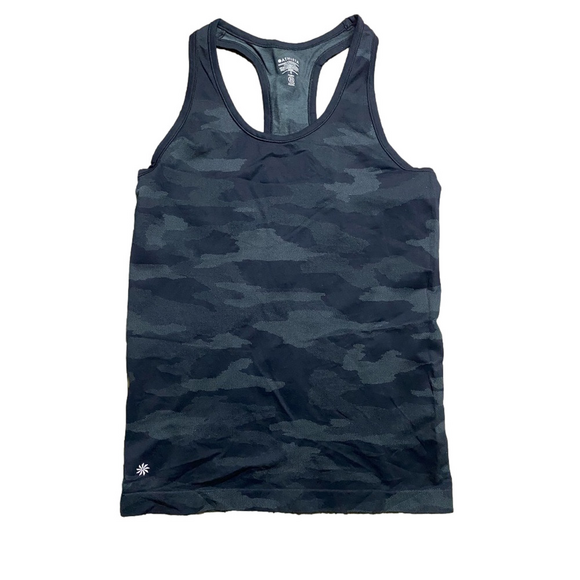 Athleta Dark Patterned Racerback Tank - Picture 2 of 3
